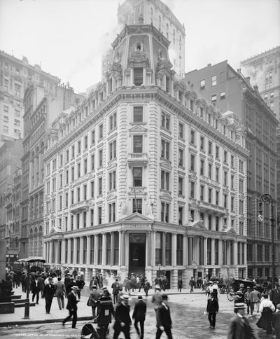 Büro von J.P. Morgan und Co., New York, ca. 1900-06 von Detroit Publishing Co.